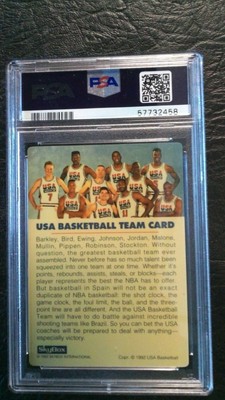 1992 SKYBOX USA Basketball 🔥RARE Team Card Michael