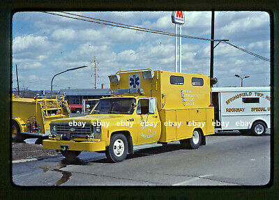 German Twp OH Chevrolet rescue Fire Apparatus Slide