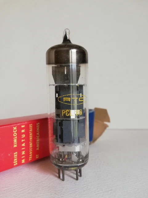 1 x ECH42 RTC label ,Vacuum tube Valve, Röhre, NOS NIB