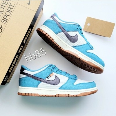 NIKE DUNK LOW SE (GS) Rift Blue Cave Purple Grey Fog Youth 7 Women's 8.5 EUR 172,75 - PicClick DE