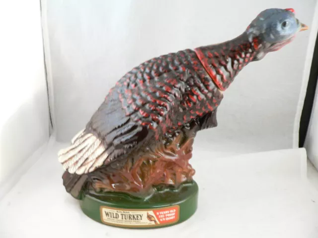 WILD TURKEY WHISKEY DECANTER #7----FIRST SERIES----empty decanter B