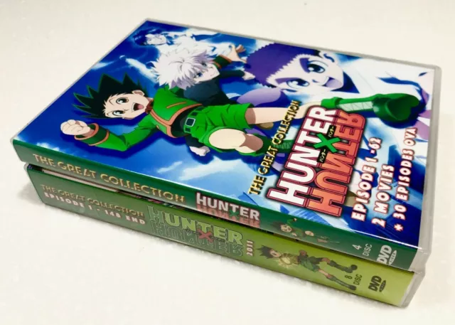 Hunter x Hunter (1999) Complete Anime Episode 1 - 92 + OVA DVD Box English  Subs