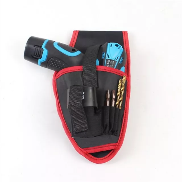 Drill Holder Holster Pouch Cordless Tools Oxford Drill Waist Belt Bag PDH SW  Sp