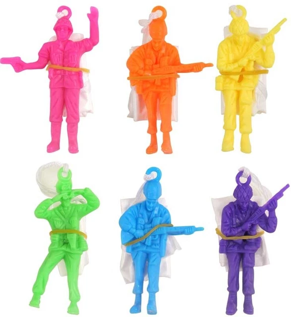 Toy Parachutist Boys Girls Toys Christmas Stocking Party Bag Fillers