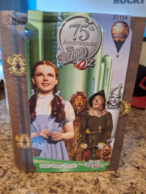 The Wizard of Oz 75th Anniversary 1000 Piece Jigsaw Puzzle in Book Box