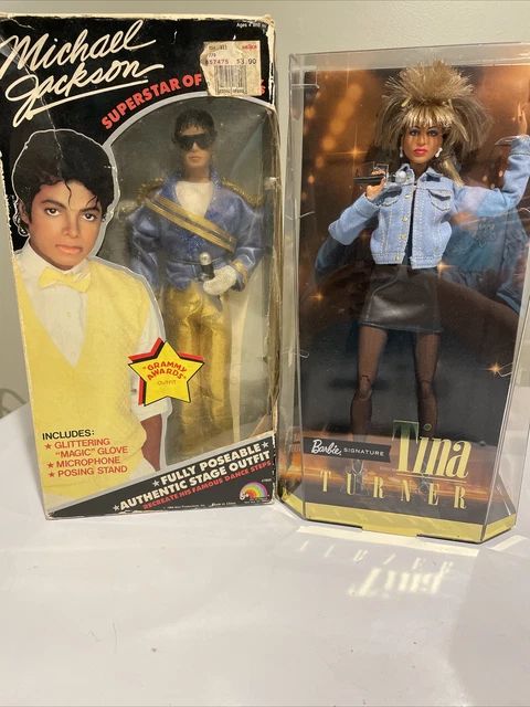 TINA TURNER BARBIE Signature Doll NEW. Michael Jackson Grammy Award
