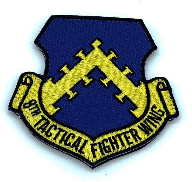 8th Tactical Fighter Wing Patch – Plastic Backing, 3.5"