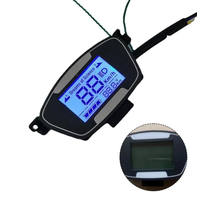 ÉCRAN LCD POUR tricycle électrique compteur numérique mesure précise de  vite EUR 12,89 - PicClick FR
