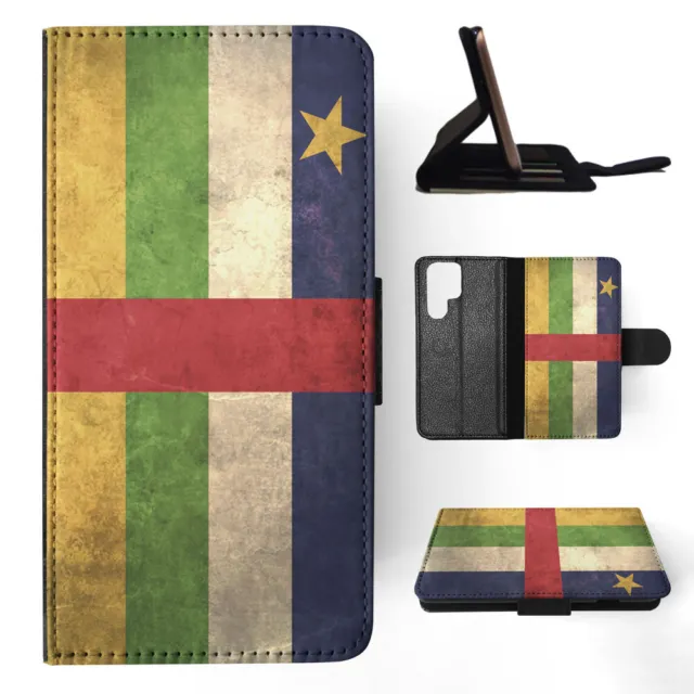 Flip Case For Samsung Galaxy|Central African Republic Flag