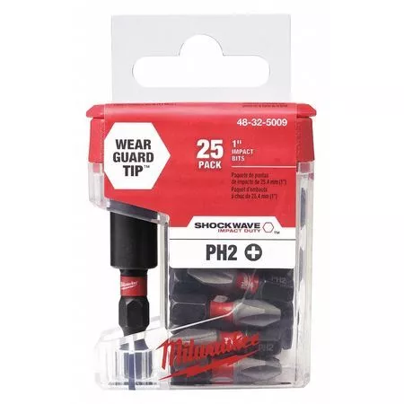 Milwaukee Tool 48-32-5009 Shockwave 2.36" Magnetic Bit Tip Holder W/Impact Phil