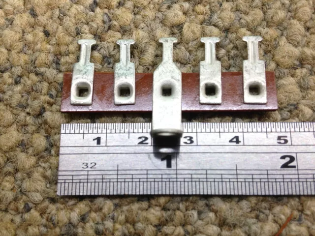 6 Pcs  5 Pin Tube/Guitar Amp HIFI Terminal Strip Tag Board Turret Board