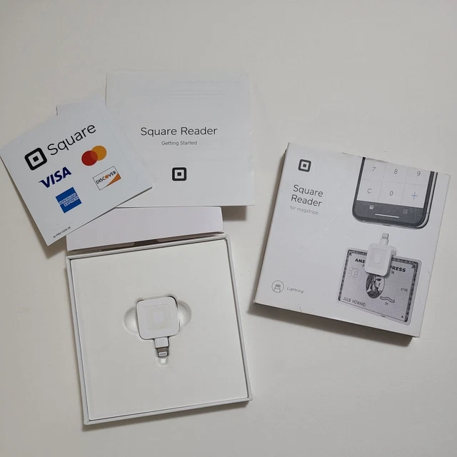 SQUARE ASKU0523 Reader for Magstripe Lightning Connector 7.00 PicClick