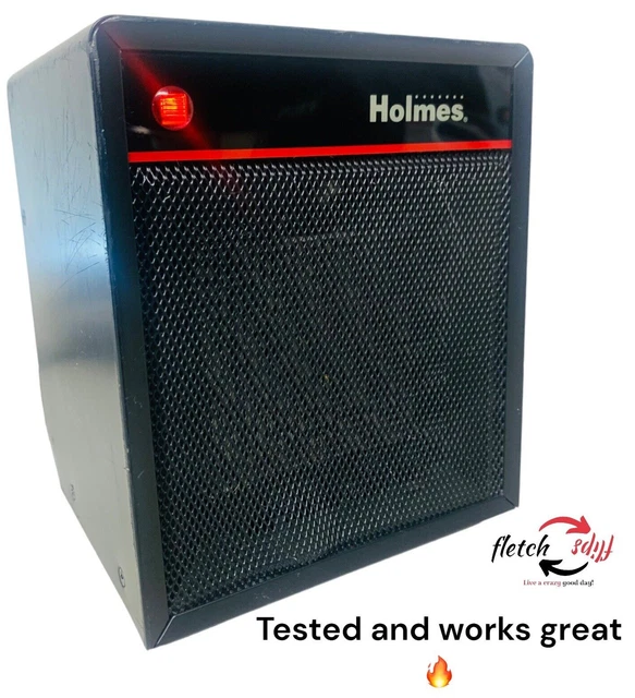HOLMES COMPACT ELECTRIC Heater Fan Model HFH111 Forced Fan Heater,  Adjustable $19.25 - PicClick