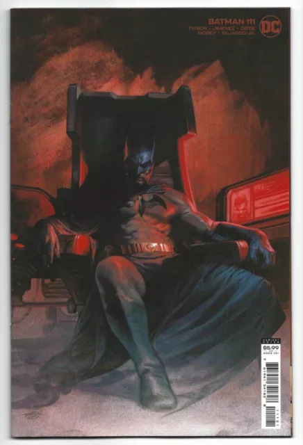 Batman #111 2021 Unread Gabriele Dell'Otto Card Stock Variant Cover DC Comic