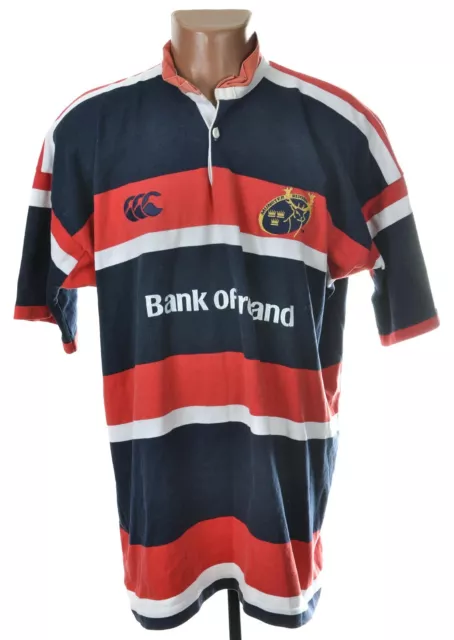 Munster Rugby Union Shirt Jersey Canterbury Size Xxl Adult