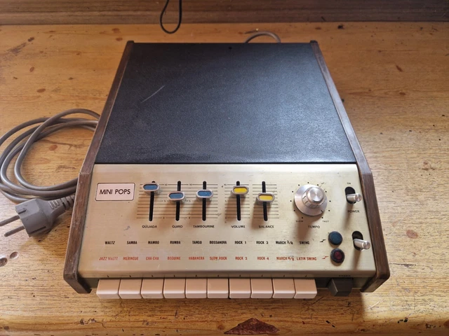 KEIO KORG MINIPOPS MP-7 Vintage Schlagzeugmaschine Mini-Pops mp7 (Preis ...