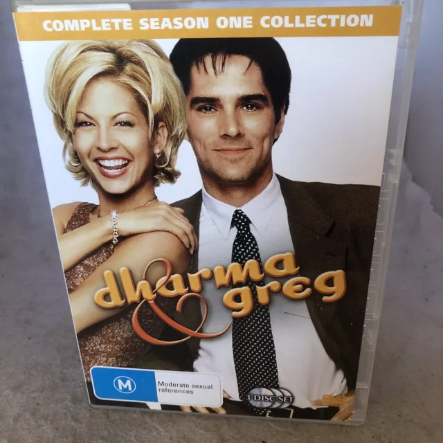 Dharma & Greg : Season 1 (DVD, 1997) VGC. Free Shipping REGION4.