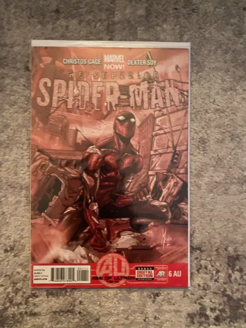 ྾ Marvel Comics - The Superior Spider-Man #6 May 2013, Kept Bagged & Boarded, VF