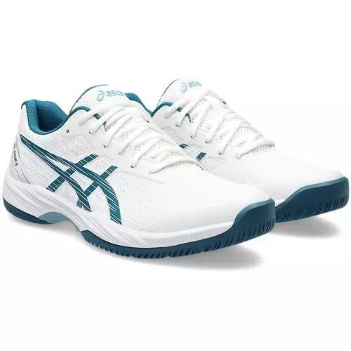 ASICS MENS WHITE Blue Orange Gel Usagi Running Trainers Shoes