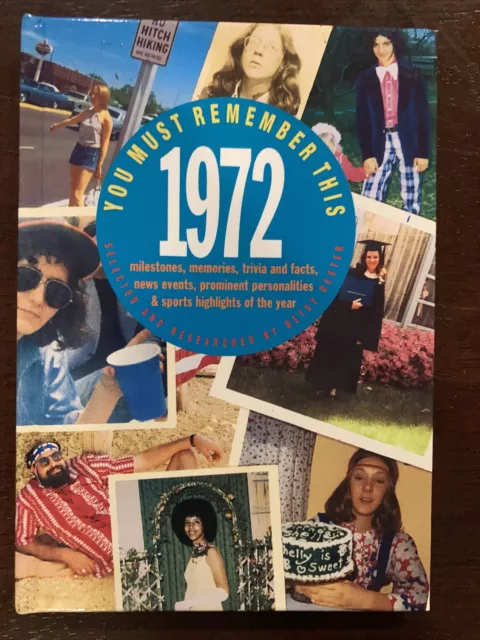 You Must Remember This 1972 Betsy Dexter Warner Treasures Year Vintage