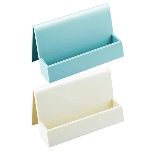 Set Da Scrivania Portapenne In Pelle PU Con Porta Biglietti