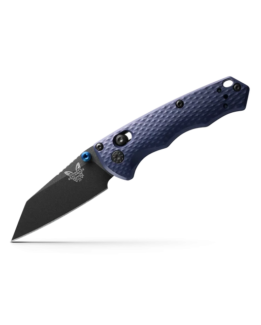 Benchmade Knife Full Immunity 290BK Crater Blue Aluminum CPM-M4 Pocket Knives
