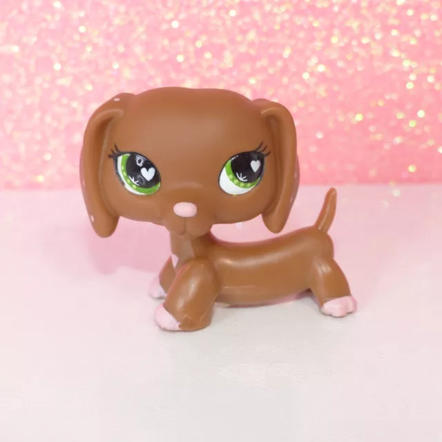 authentic littlest LPS teckel monopoly DACHSHUND petshop pet shop dog chien