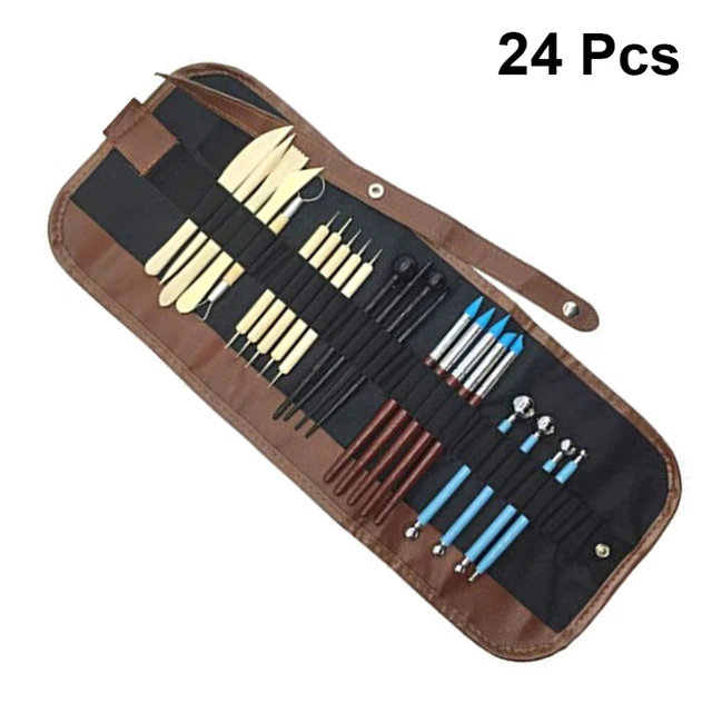 24 PCS Modellierset Für Tonkeramik Modellierungswerkzeuge Kürbis