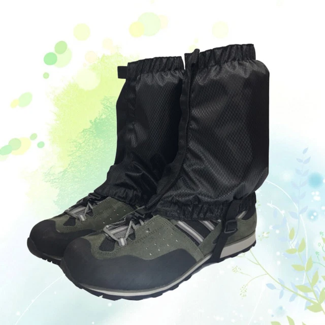 Guêtres Imperméables Réglables Pour Randonnée & Neige | Avec Crampons 10 Pointes | Polyester 200D