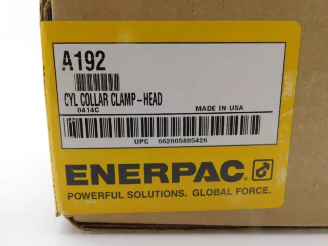 ENERPAC A192 Cylindres Collier Clamp-Head 0414C