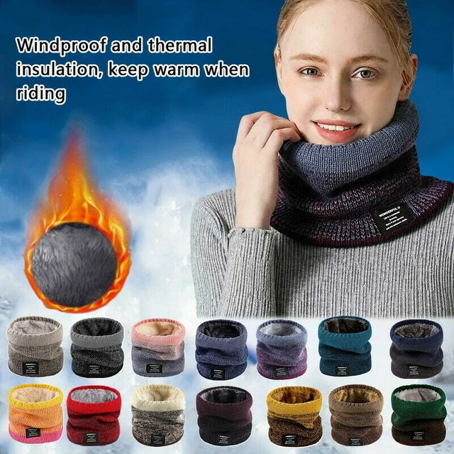 Écharpe Polaire Tube Unisexe - Cache-cou Chaud Pour L'automne Et L'hiver