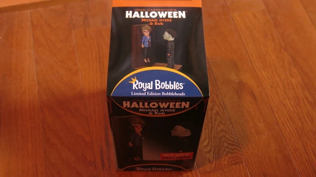 Royal Bobbles Halloween Michael Myers & Bob Figure Hot Topic Exclusive MINT 6
