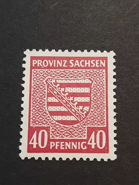 SBZ Provinz Sachsen 84Yc Postfrisch