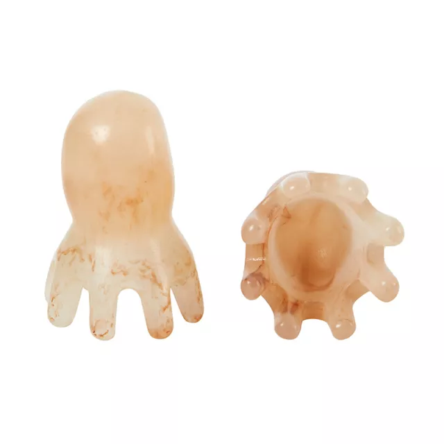 1PC Resin Octopus Comb Head Massager Meridian Scalp Massage Gua Sha T*jy