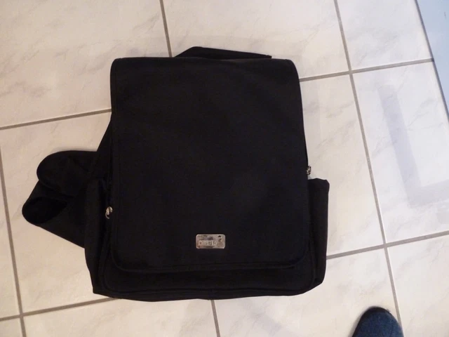 Wickeltasche – schwarz – Roba