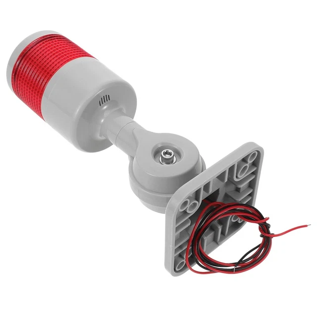 INDUSTRIAL WARNING LIGHTS Alarm Column Signal Tower Indicator Lamp £17. ...