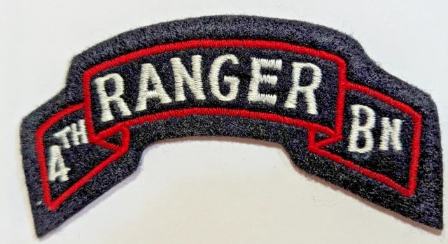 US ARMY AUTHENTIC WW2 Era 4th Ranger Battalion Felt Scroll Patch £20.63 ...