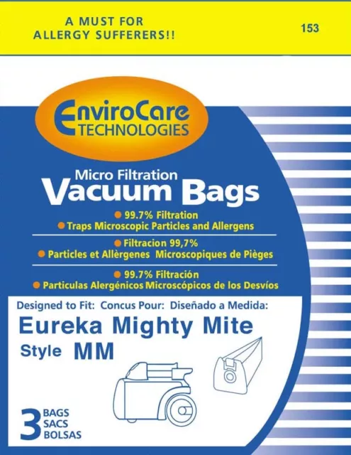 Eureka Type MM Mighty Mite Canister Vacuum Cleaner Bags # 60295B