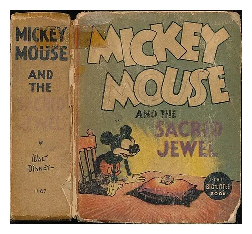 DISNEY, WALT Mickey Mouse and the sacred jewel 1936 First Edition Hardcover