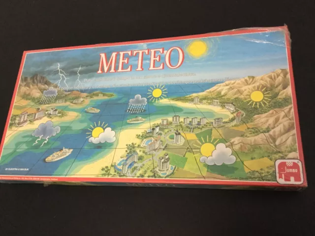 1989#Jumbo Board Game Gioco Da Tavolo Meteo #Nib Sealed Sigillato [Q]