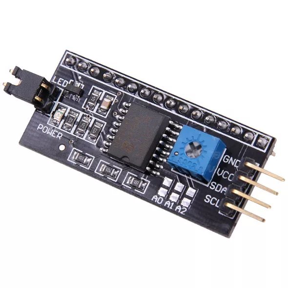 IIC/I2C/TWI/SPI Serial Interface Board Module Arduino 1602 LCD Display HD44780
