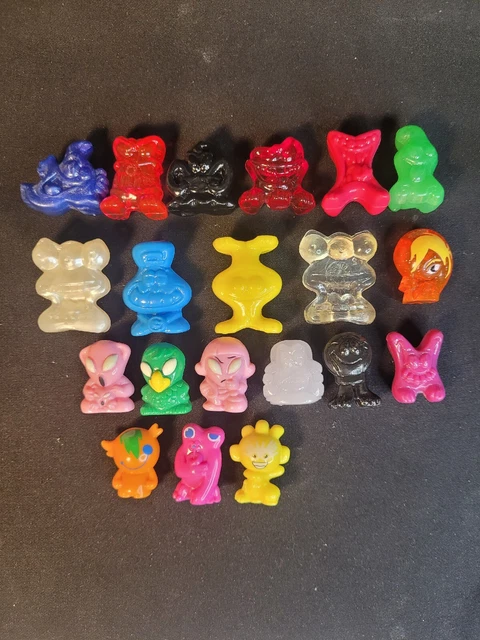 Gogo's Crazy Bones Huge 20 Piece Lot of Gogos Crazy Bones Figures