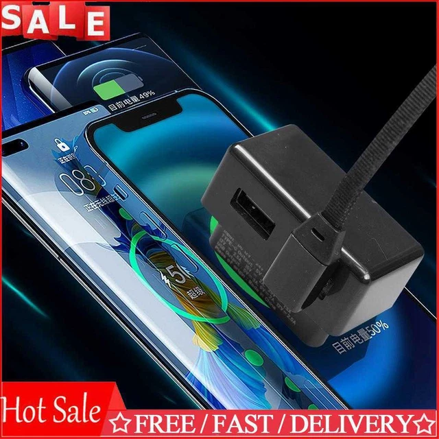 Caricabatterie OBD Doppia Porta per Tesla Model 3/Y/X Auto Ricarica Rapida Auto Accessori