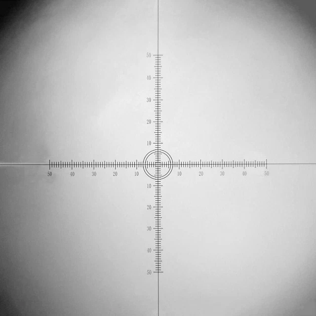 Eyepiece Micrometer Cross Diameter 24 mm Calibration Slide Scales For Microscope
