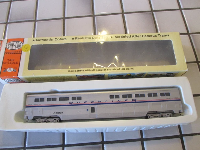 Voiture De Tourisme Dôme Amtrak – Bachmann Échelle H0 (1/87) – Analogique – Neuve