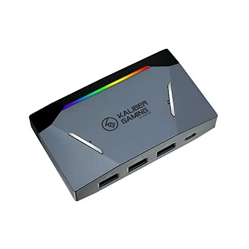 KeyMander 2 Keyboard/Mouse Adapter Plus Controller Crossover- GE1337P2, Black