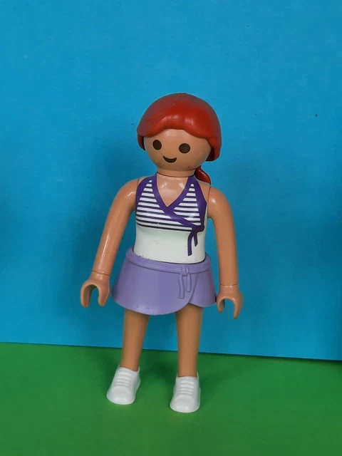PLAYMOBIL SAMMLUNG KONVOLUT Figur Frau Mit Minirock Tennisspielerin playmobil-sammlung-konvolut-figur-frau-mit-minirock-tennisspielerin