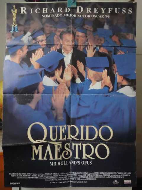 1995 Argentine Poster Mr. Holland Opus Richard Dreyfuss Glenne Headly