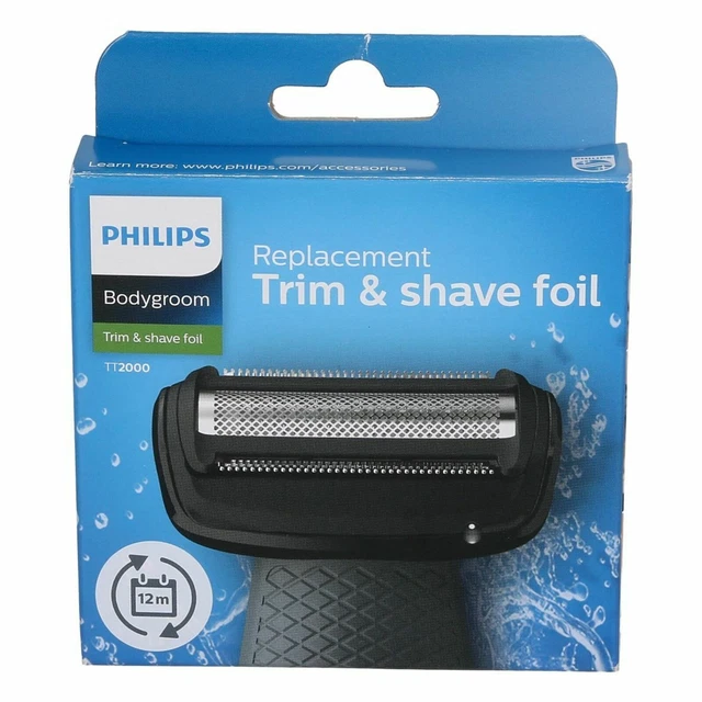 Testina Rasoio Philips Tt2000/43 Lamina per Forbici Capelli Körperrasierer