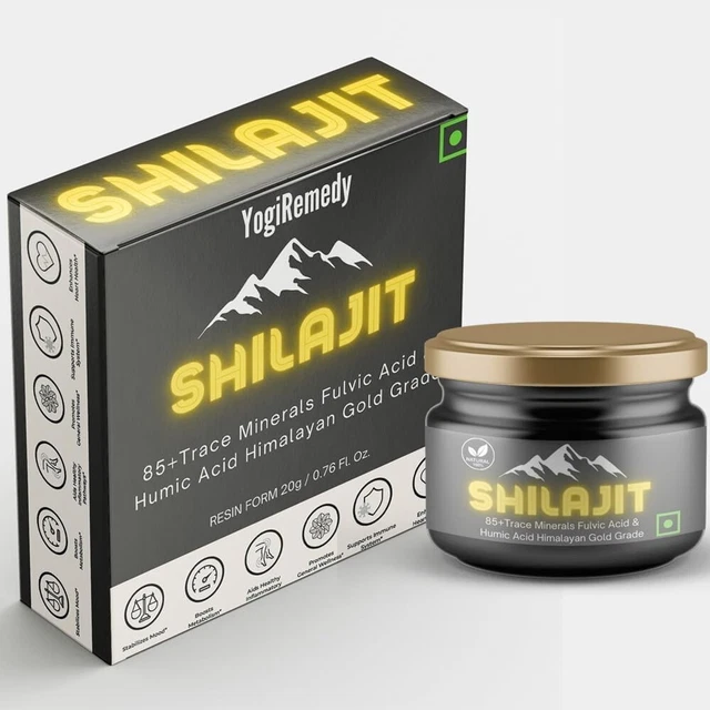 Shilajit Résine Pure De L'Himalaya - 100% Naturelle - Format Liquide (2x)